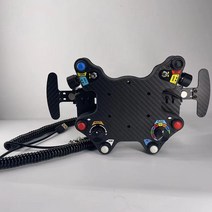 레이싱휠 유로트럭 플스 pc레이싱휠 호환 로지텍 Thrustmaster Fanatec 레이싱 허브 스티어링 휠 게이지 버, 한개옵션1, 01 A