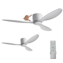 천장 실링팬 거실 대형 선풍기 써큘레이터 아파트 낮은천장 공기순환팬, 36인치 화이트