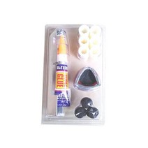 풀 큐 팁 수리 도구 키트 당구 용품 샌더 접착제 파일 부목 세트 스누커