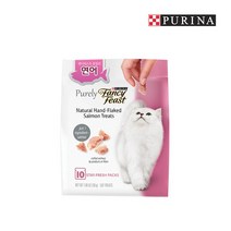 팬시피스트 퓨얼리 연어 30g 5개입 / 프리미엄 내추럴 습식간식, 없음