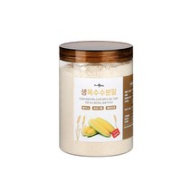 옥수수가루 찰옥수수쌀 분말 콘가루 파우더 제빵, 생옥수수가루 320g, 1개, 320g