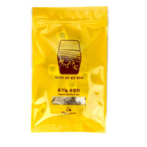 오대산식품 정성다린 유기농 우엉차 티백 지퍼백, 1g, 100개