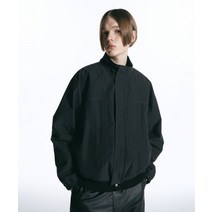 인사일런스 INSILENCE 디바이드 스티치 점퍼 BLACK Divided Stitch Jumper