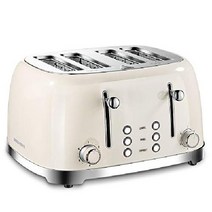 REDMOND ST033 WT-340C 레트로토스터 토스터기 베이글 일반토스터 가정용 아침 식사, 베이지