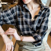 쉬폰 블라우스 코디 롱셔츠 캐쥬얼 여자셔츠 신발 가방