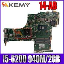 SE2EY I5-6200U 940M/2GB 메인 보드가 장착 된 HP 14-AB 노트북 마더 용 DAX1BDMB6F0 100% ok, 한개옵션0