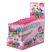 산리오 랜덤 뱃지 캔디 5g 12개입 랜덤 캐릭터 캔디, 12개