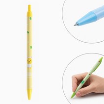 카카오프렌즈 리틀프렌즈 노크식 볼펜 0.38mm / 다꾸 펜 PEN 학용품 필기구 볼펜선물 캐릭터볼펜 멀티펜 선물용볼펜 볼펜브랜드 필기도구 예쁜볼펜 카카오볼펜 볼펜선물 잘써지는볼펜, 리틀무지