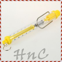 저울 실험도구 25N 스프링 수칭 원통형 매달림 휴대용 여행용 투명용수철 낚시, hncbio 용수철저울