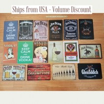 Alcohol Tin Signs for Mancave Garage Poker Room 홈 Bar 메타l Beer Liquor Art, St James Gate - Dublin Ireland