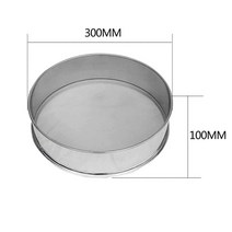 자동 진동 분말 분리기 소형 채치는 기계 밀- 채틀만, 채망 (지름30 높이15cm)-구멍크기 메모에