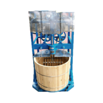 업소용 슬라이서 절단기 고추 업소 양파체 절단 양배, 8개의칼이있는새로운스테인리스스틸배럴