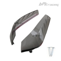 BPK 야마하 NMAX 사이드바이저 카본 21 22년 사이드 커버 무릎 바람막이 방풍 엔맥스 튜닝, 스모그21