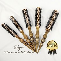 REGINA 은나노 서큘레이션 핫팅 롤브러쉬 (441~445) / 드라이 롤브러쉬 세라믹브러쉬 세팅 브러쉬 웨이브 고데기, 445