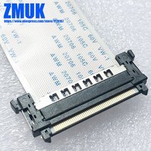 I-PEX 4K HDTV LVDS TV 리본 케이블 AWM 20861 20706 105C 60V VW-1 51 핀, 12 1000MM Length_02 51pins