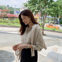 악녀일기 [악녀일기] 슬로우 바스락 셔츠 남방