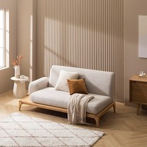 한샘몰pick 레벤 시엔느 패브릭 원목소파 3인용 (2종/택1), B형 그레이(B)