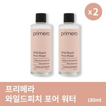 [본사정품] 프리메라 와일드피치 포어 워터 180ml 2개 촉촉한 리프레싱 스킨 토너, 180ml × 2개, 180ml × 2개