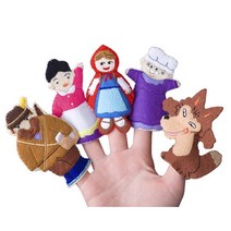 N61501326 장난감 손넣는인형 동물손인형 손가락인형 봉제 캐릭터 도매전문 빨간모자 곰인형