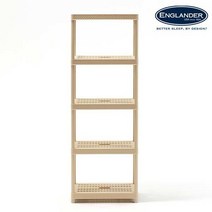 잉글랜더 데일리 600 5단 슬림형 선반 IV, 색상:아이보리