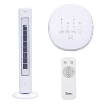 미디어 미디어 타워팬 MTF-Z10W 음이온 수직형 리모컨 선풍기 아기방 사무실, 단품