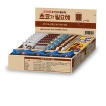 오리온 간식시리즈 심쿵주의 초코가필요해 과자세트, 과자 6종, 1세트