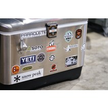 캠핑수납장 캠핑 캐비넷 정리대 야외 컨테이너 box car deco 스티커 snowpeak glock rhino lbt mountain 장식, c