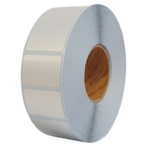 북원라벨 은무지 30X20mm 지관40mm 은무데드롱 의료기기 라벨 BLS-302040
