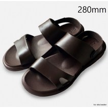 BZP919662801쿠션왕샌들 밤색(280mm)