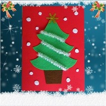 위withh_크리스마스카드만들기 트리 만들기 만들기재료 팬시용품 연하장 문구 재활만들기 성탄절 미술♥withy, ♥withyou!