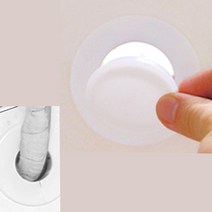 에어컨 배관 캡 에어컨 구멍 마개 보일러 파이프 덮개, 160