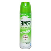 해피홈 에어로솔 모기약 아카시아향(수성) 500ml, 24개