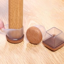 도톨이 테이블 의자 층간소음방지 체어슈즈, 사각 체어슈즈, 8개