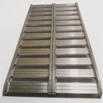 차량용 고강도 AL 0710: 400-2100 (하중 1.0 ton) 차량경사로 차량진입판 차량진입판제작 차량진입판설치 휠체어경사로 장애인경사로 압착고무판 고강도경사로, 1개