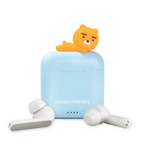 카카오프렌즈 K1 춘식이/라이언/어피치 블루투스 무선 이어폰, 라이언