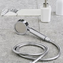 [JAJU/자주] 수압 센 샤워헤드와 호스 세트_실버, 기타, FR