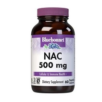 Bluebonnet NAC 500mg 비타민 캡슐 60개