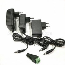 ac-dc 어댑터Dc 12v 어댑터 AC100-240V 조명 변압기 출력 dc12 v 1A / 2A 3A 전원 공급 장치 LED 스트립, 02 US Plug_01 12V 1A