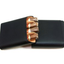 시가케이스 아도리니 Adorini Case real leather 3~5스틱 블랙