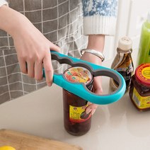 만능오프너 병따개 잼병열기 뚜껑따개 각종병 소스병 쉽게열기 여자혼자잼병뚜껑여는, 그린