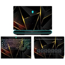 에일리언ware-M17 R5 X14 R1 X17 R2 2022 용 PVC 비닐 데칼 스킨 에일리언웨어 X15 M15 R6 보호 필름, For X15 R1 2021, B505-1