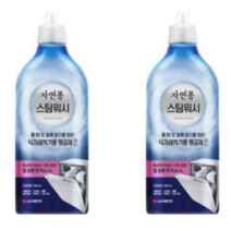 LG생활건강 자연퐁 스팀워시 식기세척기용 헹굼제 500ml [2개]