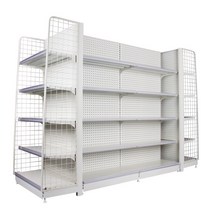 하이퍼곤도라 조립식 선반 중앙진열대 대형매장, 상세이페이지 참고, 양면 서브 프레임 123x75x190 5층