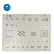 저렴한 전화 마더 보드 IC 칩 납땜 네트 스테인레스 스틸 플레이트 아이폰 11promax X 8 7 6S 6 Plus BGA, 01 6