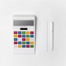 아트박스/히키스 학교 사무실 은행 태양열 배터리 LCD 계산기 Rainbow, 본품