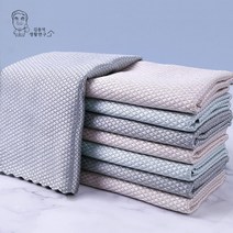물자국없는 유리닦이 실크행주 10P 주방 세차청소용품, 유리닦이행주10P