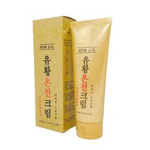 동의한방 온열 마사지 유황온천 크림 150ml 맛사지 스포츠 파스 관절 통증