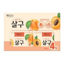 동산 살구비누 100g 4개 미용비누