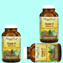 비타민d3 MegaFood 비타민D3 25mcg(1OOOIU) + 허브혼합물 65Omg 비타민D-3 [9O정*3병]