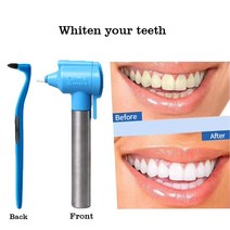 치아 미백 치아 연마 치과 미백 폴리셔 얼룩 제거 도구 제거기 표백제, 한개옵션0